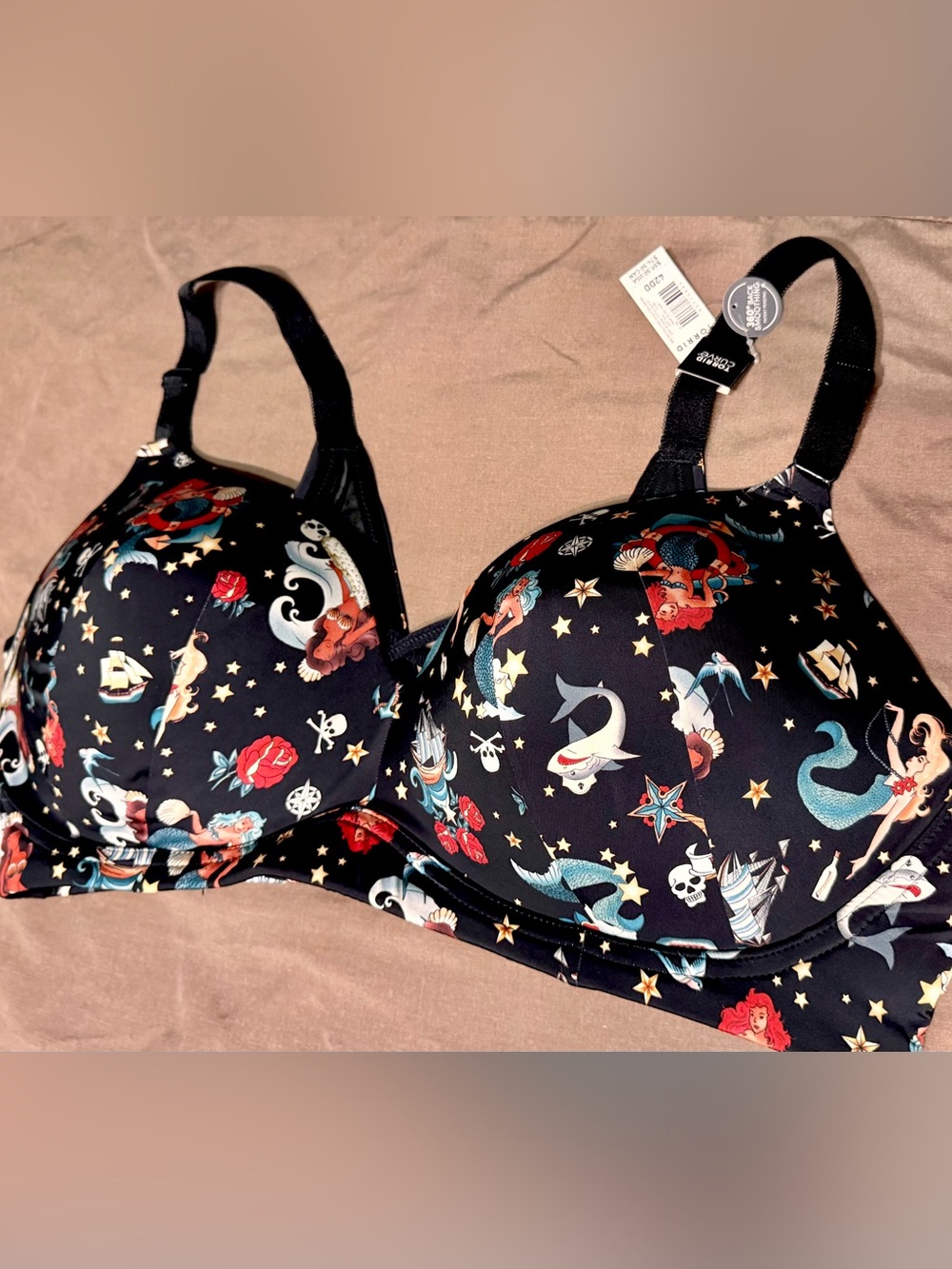🖤 TORRID 🖤 Wire free push up 🖤 Sink or Swim Tattoo